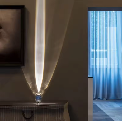 Eye of the Sky LED Crystal Table Lamp