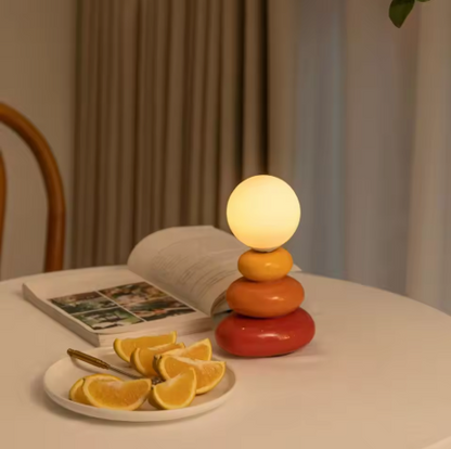 Colorful Stone LED Table Lamp