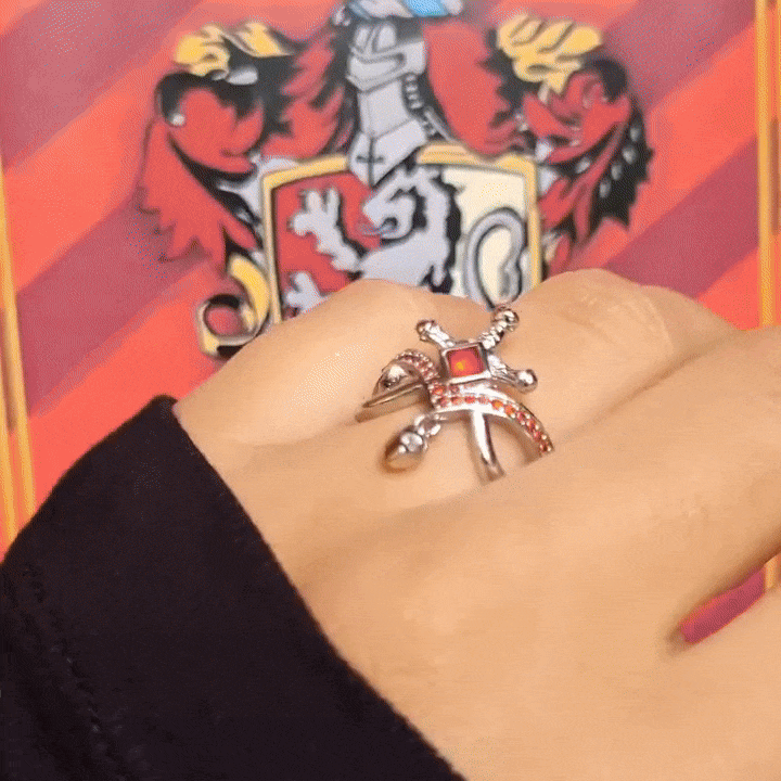 The Hogwarts 4 Houses Rings